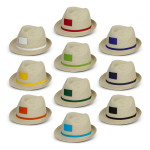 Straw Hats - Bruno Fedora Hat