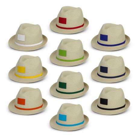 Straw Hats  - Bruno Fedora Hat