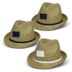 Straw Hats  - Santiago Fedora Hat