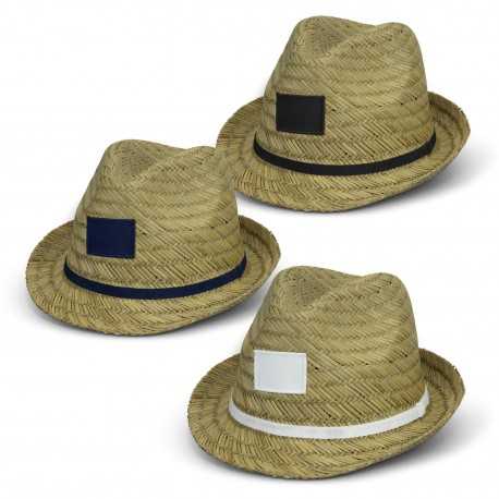 Straw Hats  - Santiago Fedora Hat