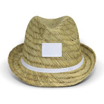 Straw Hats - Santiago Fedora Hat