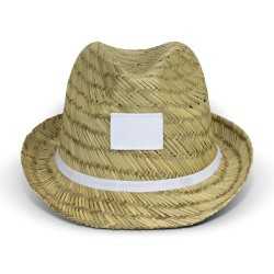 Straw Hats  - Santiago Fedora Hat