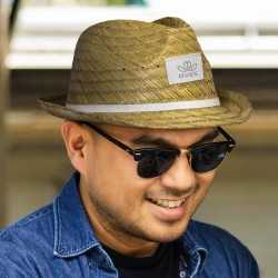 Straw Hats  - Santiago Fedora Hat