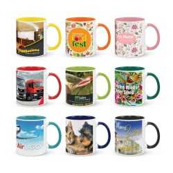 Coffee Mugs  - Madrid Coffee Mug - Two Tone - 330ml