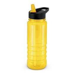 Drink Bottles - Plastic - Triton Bottle - Black Lid - 750ml