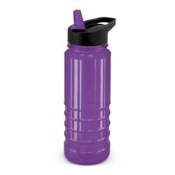 Drink Bottles - Plastic - Triton Bottle - Black Lid - 750ml