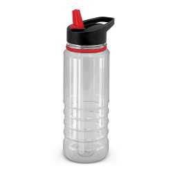 Drink Bottles - Plastic - Triton Elite Bottle - Clear and Black- 750ml