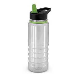 Drink Bottles - Plastic - Triton Elite Bottle - Clear and Black- 750ml