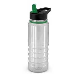 Drink Bottles - Plastic - Triton Elite Bottle - Clear and Black- 750ml