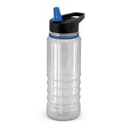 Drink Bottles - Plastic - Triton Elite Bottle - Clear and Black- 750ml
