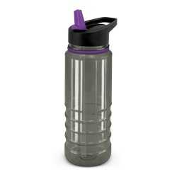 Drink Bottles - Plastic - Triton Elite Bottle - Clear and Black- 750ml