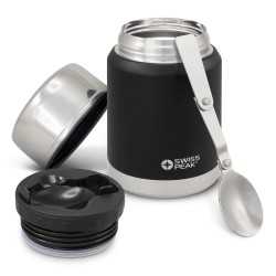 Branded Flasks  - Swiss Peak Elite Copper Vacuum Food Container - 500ml