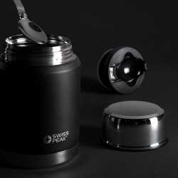 Branded Flasks  - Swiss Peak Elite Copper Vacuum Food Container - 500ml