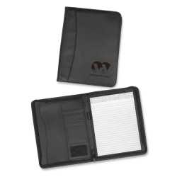 Non Leather Compendiums  - Bradford Zip Portfolio