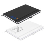 Promotional Journals &amp; Noteboooks - Kingston Hardcover Notebook - Large