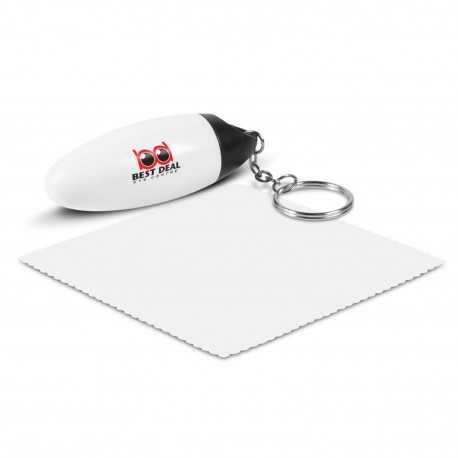 Phone Accessories  - Microfibre Cloth Key Ring
