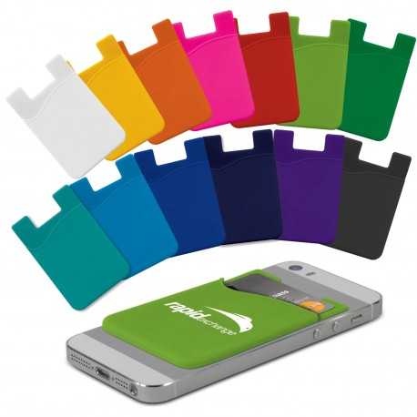 Phone Accessories  - Silicone Phone Wallet - Indent