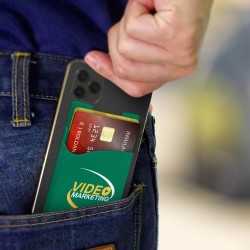 Phone Accessories  - Dual Silicone Phone Wallet