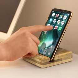Phone Accessories  - Bamboo Phone Stand