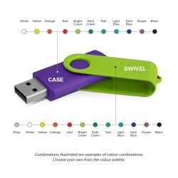 Flash Drives  - Helix 4GB Mix & Match Flash Drive
