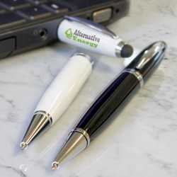 Flash Drives  - Exocet 4GB Flash Drive Ball Pen