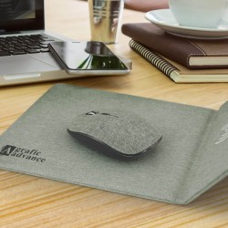 Mouse Pads  - Greystone Wireless Charging Mouse Mat