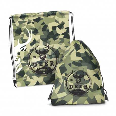 Drawstring Bags & Back Sacks  - Drawstring Backpack - Full Colour