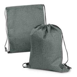 Drawstring Bags & Back Sacks  - Tampa Heather Drawstring Backpack
