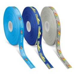 Packaging & Gift Bags  - Personalised Ribbon 25mm - Full Colour