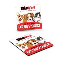Fridge Magnets  - Fridge Magnet 65 x 65mm - Square