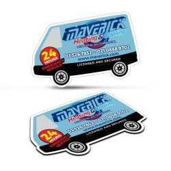 Fridge Magnets  - Fridge Magnet 90 x 55mm - Van Shape
