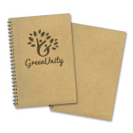 Spiral NoteBooks - Kraft Note Pad - Medium