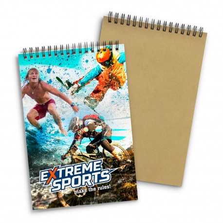 Notepads  - Scribe Full Colour Note Pad - Medium