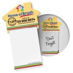 Notepads  - Magnetic House Memo Pad A7 - Full Colour