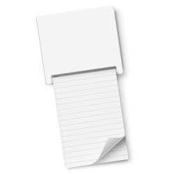 Fridge Magnets  - Magnetic Memo Pad - A7
