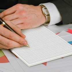 Notepads  - Graph Note Pad - A4