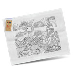 Branded Tea Towels - Cotton Colouring Tea Towel