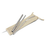 Homeware Products - Stainless Steel Straw Set