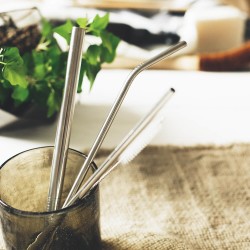 Homeware Products  - Stainless Steel Straw Set