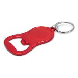 Metal Keyrings  - Chevron Bottle Opener Key Ring