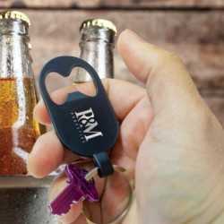 Metal Keyrings  - Brio Bottle Opener Key Ring