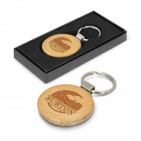 Metal Keyrings  - Echo Key Ring - Round