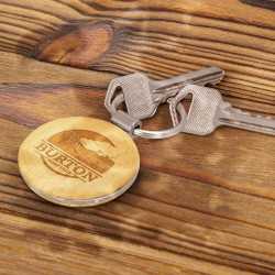 Metal Keyrings  - Echo Key Ring - Round