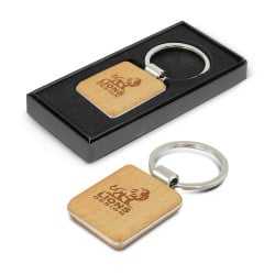 Metal Keyrings  - Echo Key Ring - Square