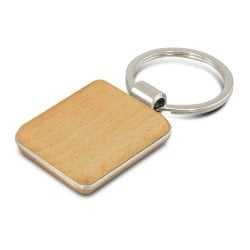 Metal Keyrings  - Echo Key Ring - Square
