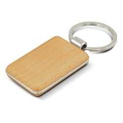 Metal Keyrings  - Echo Key Ring - Rectangle