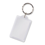 Printed Keyrings - Lens Key Ring - Rectangle
