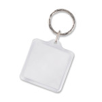Printed Keyrings - Lens Key Ring - Square