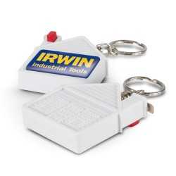 Printed Keyrings  - House Tape Measure Key Ring