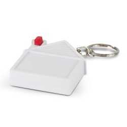 Printed Keyrings  - House Tape Measure Key Ring